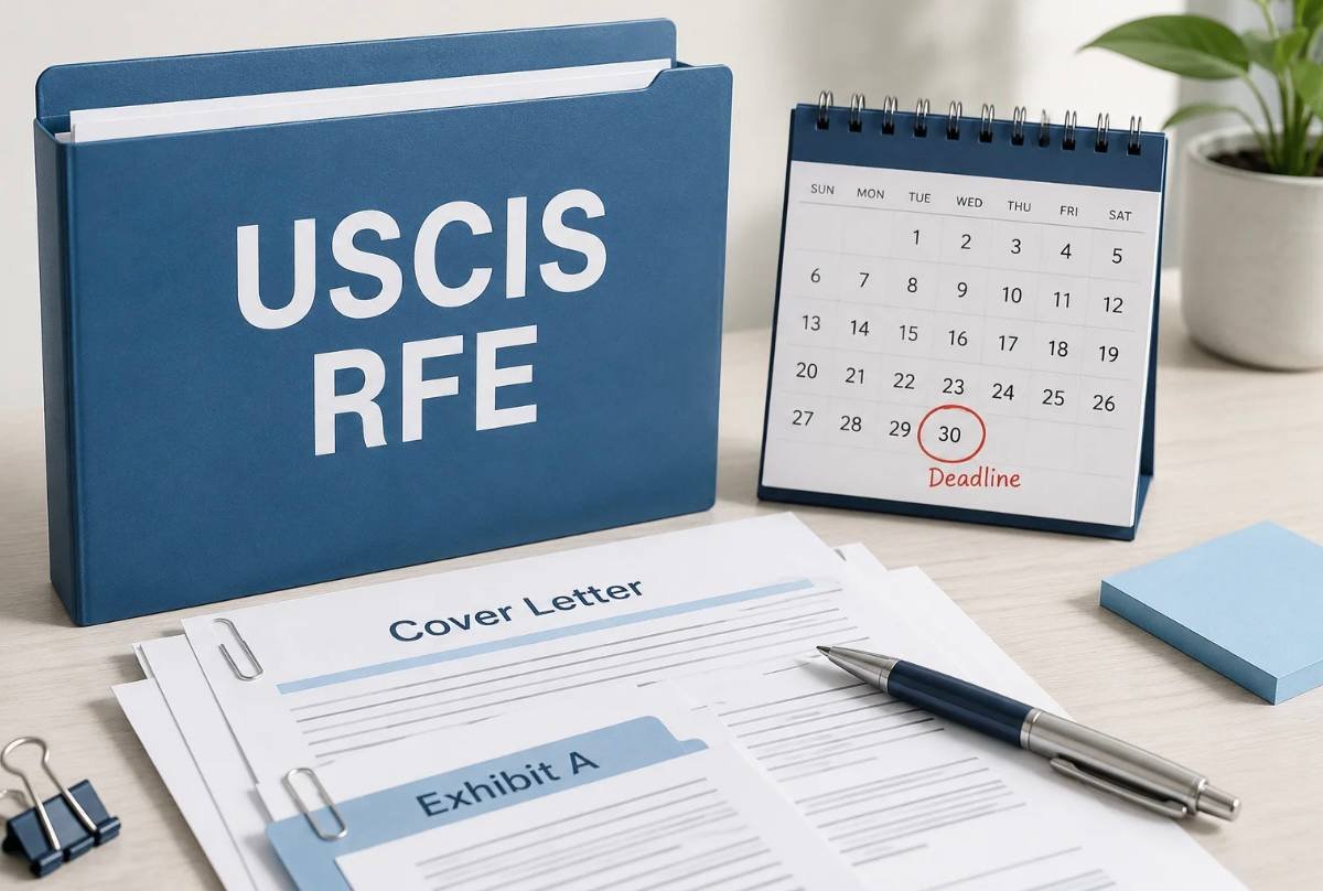 Что делать, если пришёл RFE от USCIS: пошаговый план без паники